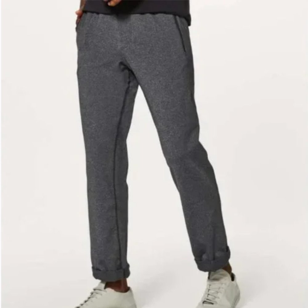 Lululemon Mens Discipline Pant Heathered Black M